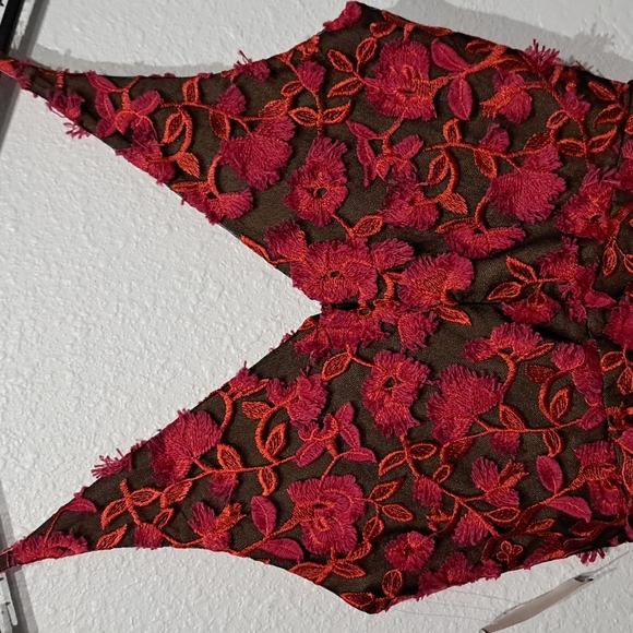 Dress The Population Elisa Playful Embroidered Midi Dress - Picture 8 of 10